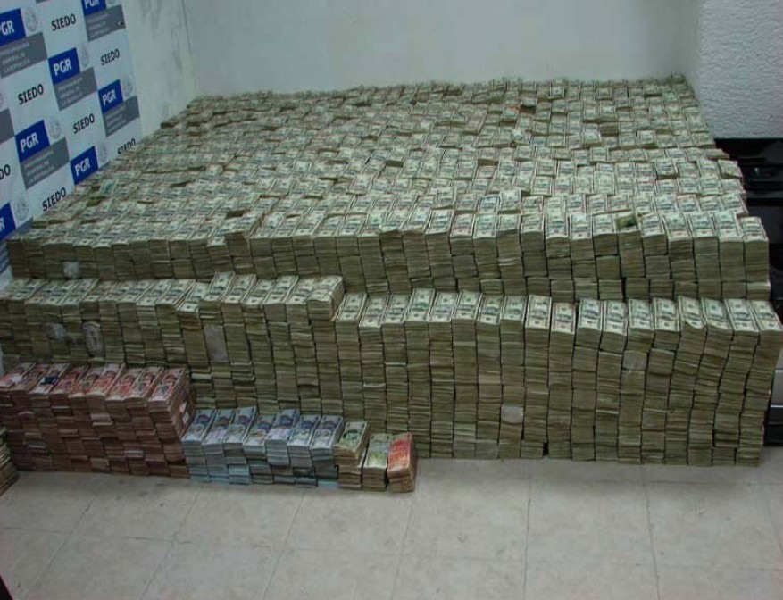 Stacks of cash
