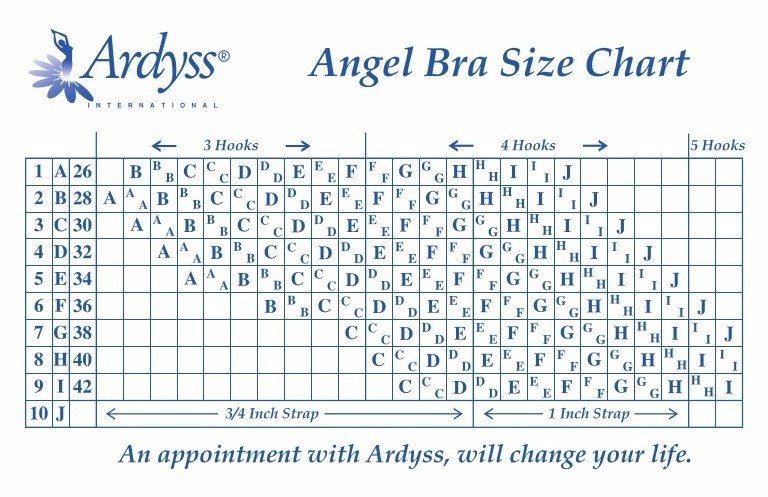 Ardyss Size Chart