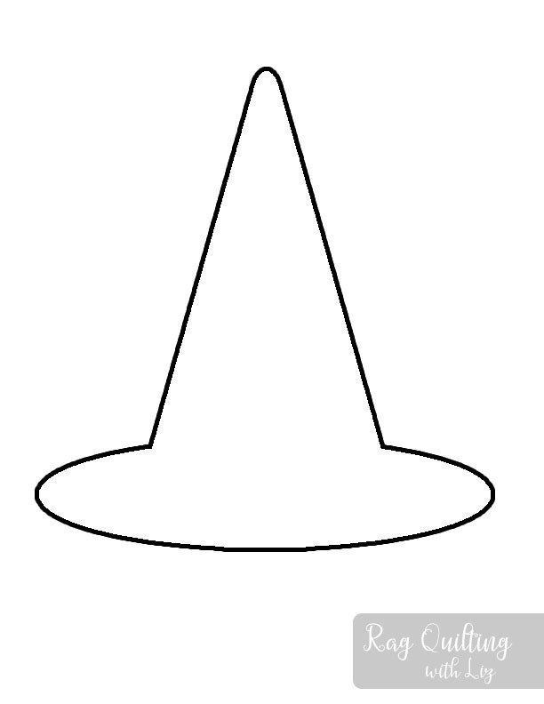 tiny witch hat pattern