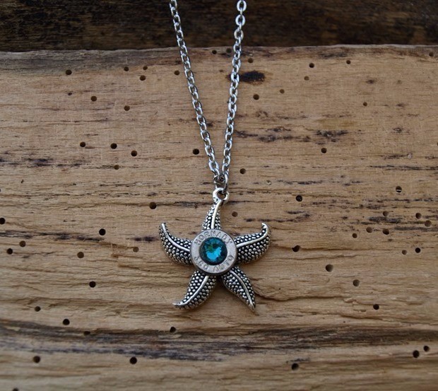 Ns-681 Starfish Bullet Necklace with 380 Bullets. Available with or ...