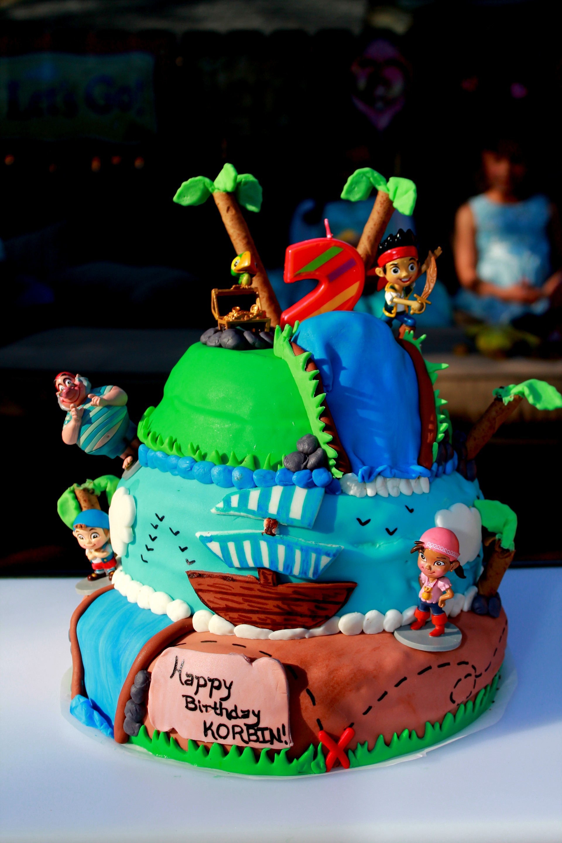 Jake And The Neverland Pirates Cake - CakeCentral.com