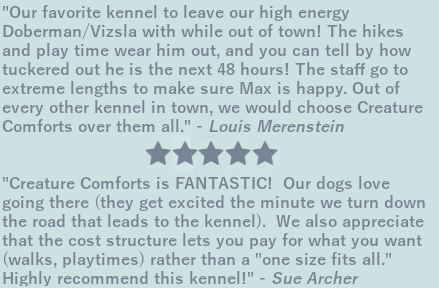 Creature Comforts Pet Retreat Home