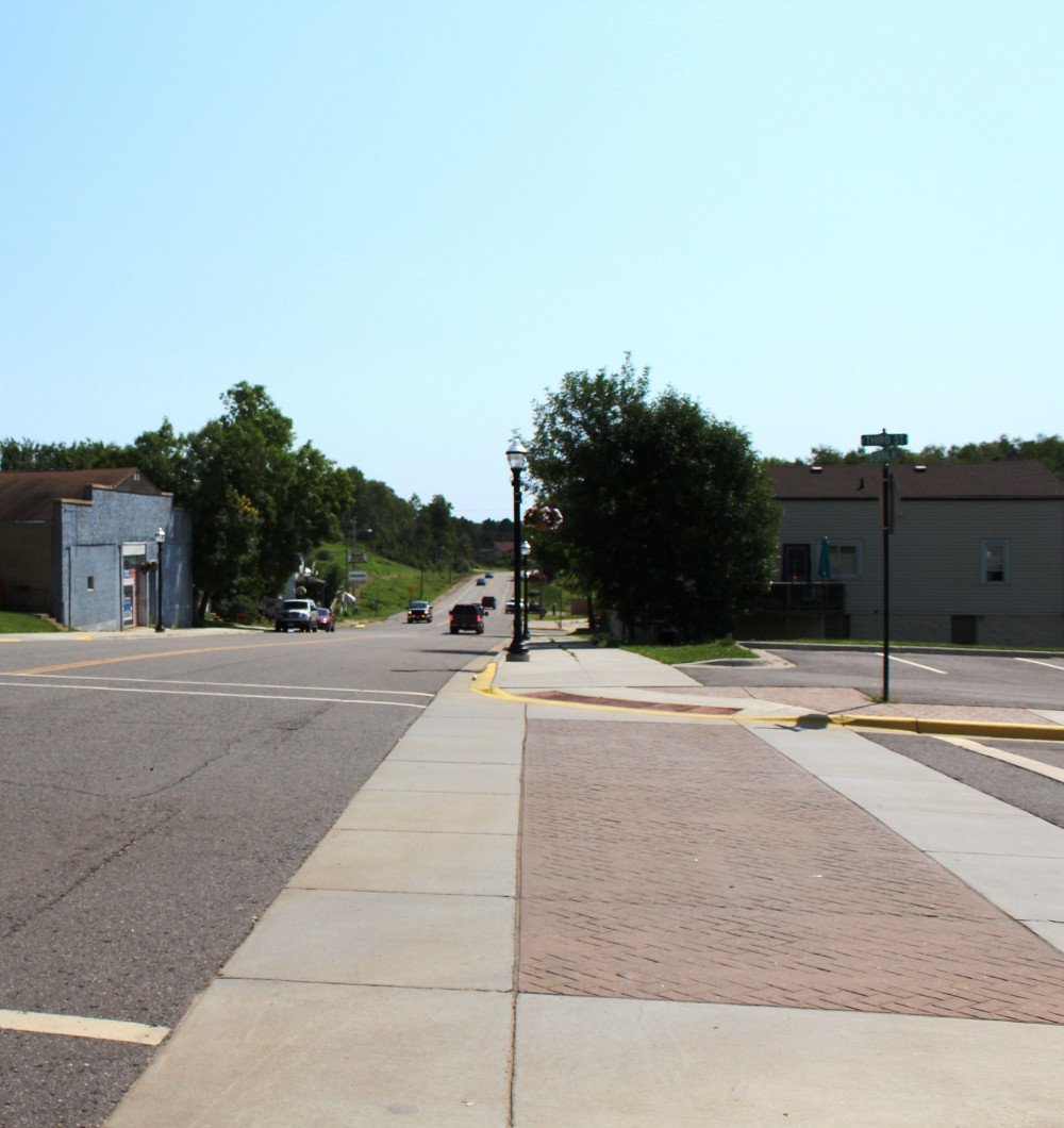 Nashwauk Central Ave Streetscape