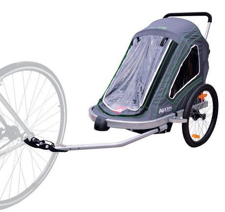 4 child bike trailer