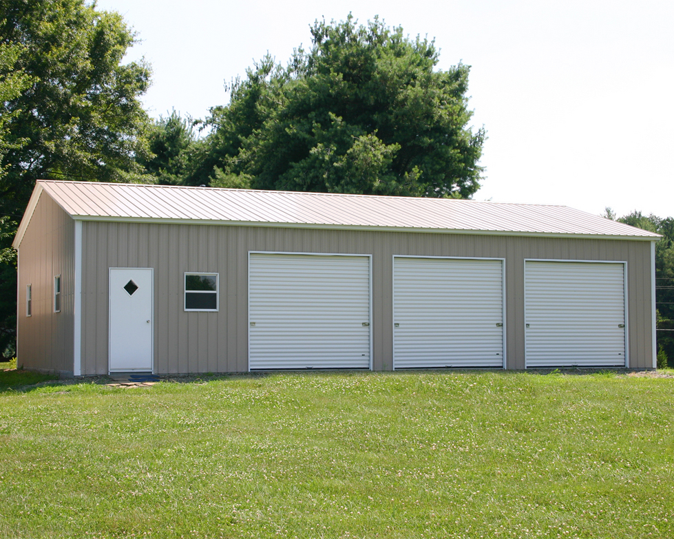 Triple Garages