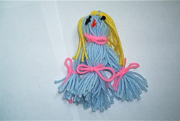 Weaveables© Original Blue Basic Doll