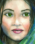 Hope ~ watercolor by Michal Madison