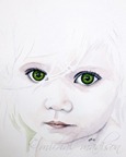 longing ~ watercolor by michal madison