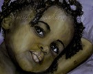 Healing Peace ~ watercolor of african child by michal madison