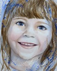Trecia Ann ~ Patricia McKnight ~ watercolor by Michal Madison