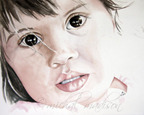 She Trusts You ~ watercolor by michal madison