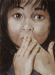 soul tears watercolor by michal madison