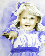 Erin Merryn ~ Erin's Law ~ watercolor by michal madison