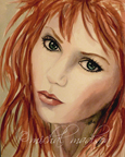 deep emotions ~ watercolor by michal madison