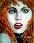 Shocked ~ watercolor by michal madison