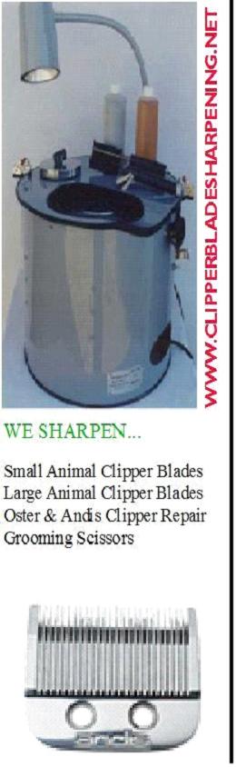Dog Clipper blades sharpening