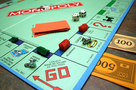 monopoly old school game