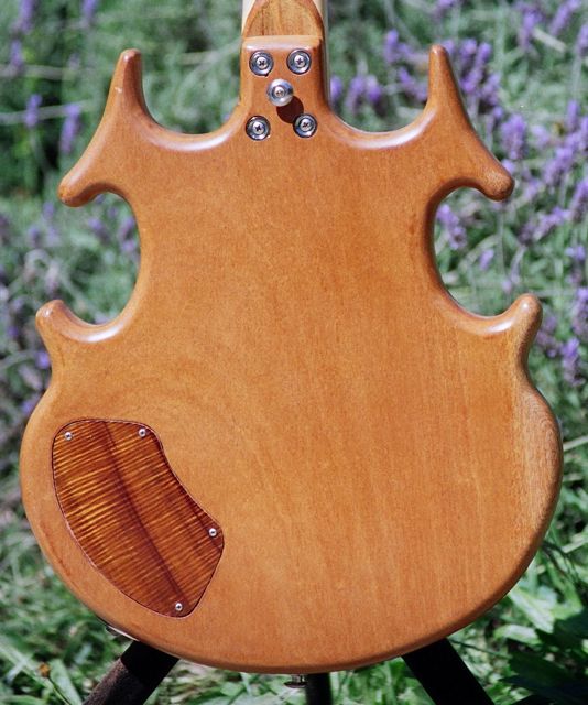 semihollow bigsby tremolo handmade electric guitar