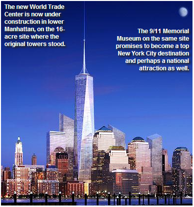 CLICK HERE for the complete DVD story of the NEW WORLD TRADE CENTER!