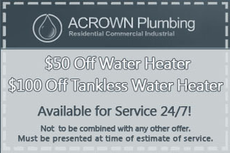 Take advantage of our special offer for tank and tankless water heater installations.