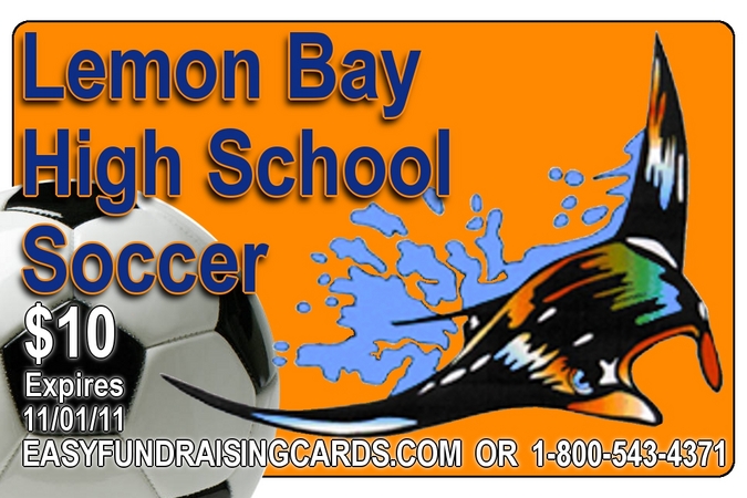 Fundraising Card for School sports