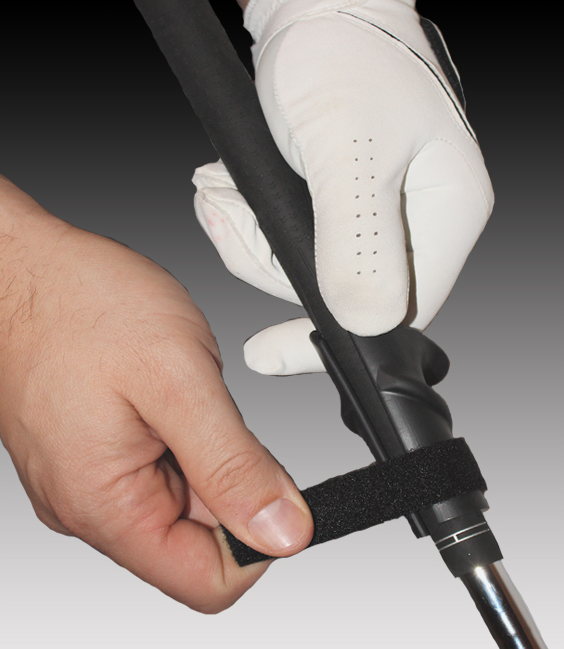 The Grip Caddy golf swing training aid