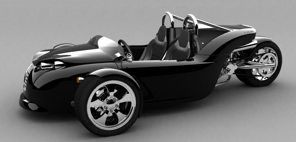 Campagna V13R Cycle Base Model 3-Wheeled Vehicle 2011 Models.