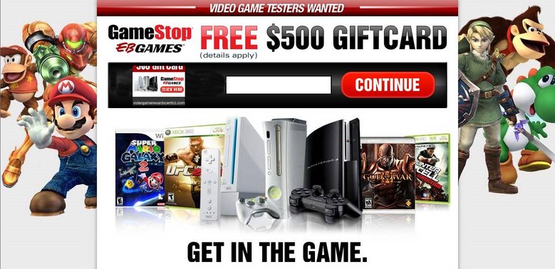 game stop gift carrd