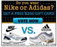 vote now nike vs. adidas