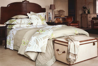 Designer linens and luxury bedding available here at Pioneer Linens