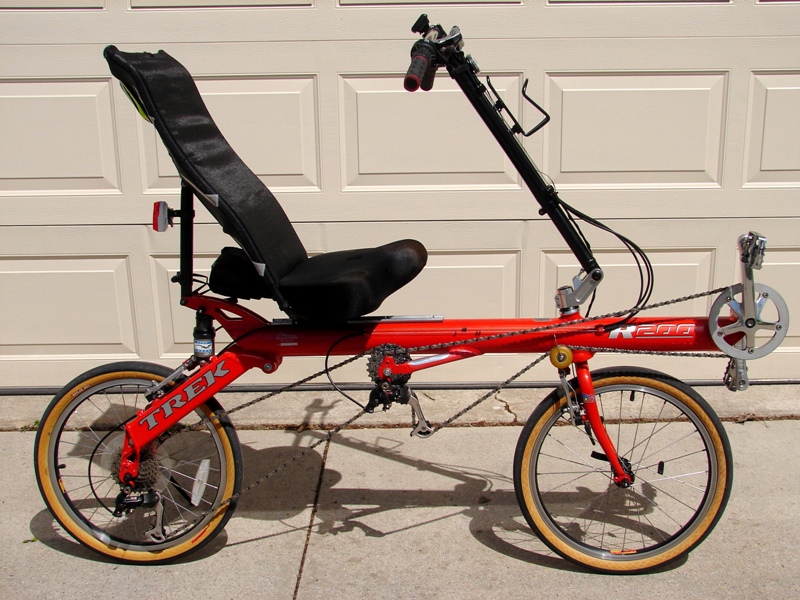 Trek recumbent bike new arrivals