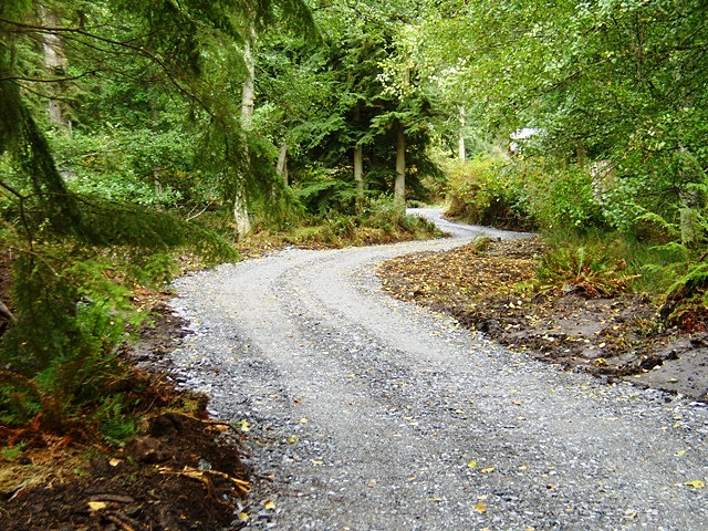 New All-Weather road to house site.