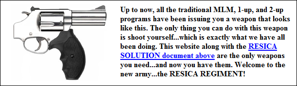 No more financial suicide, either...