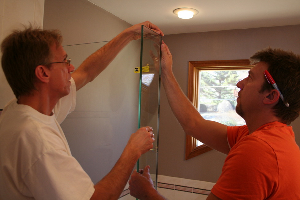 Euro Shower Doors Michigan  Installation