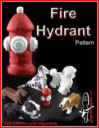 Gingerbread Giant Fire Hydrant Pattern Sell