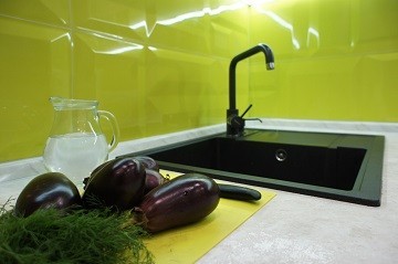 Кухня цвета лайм Хабаровск