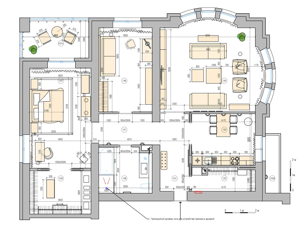 Проектирование дизайна интерьера квартиры 58 фото Iu-Mebel.ru