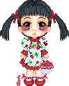 Random Cherry Girl. Forgot the base, if you know, shoot me an email! pinkcraze1(at)gmail(dot)com