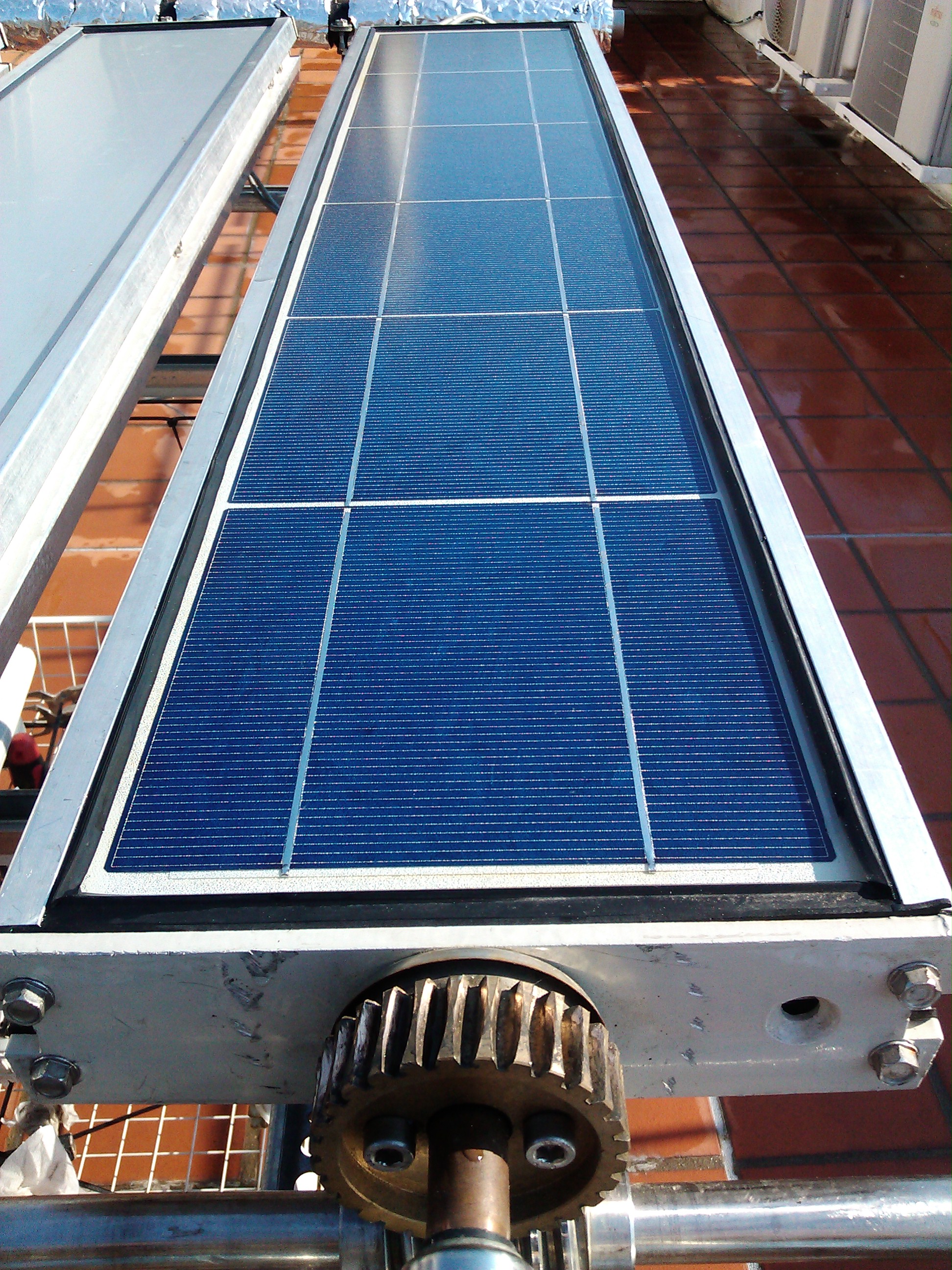 enersol 1 x 10 solar heating system