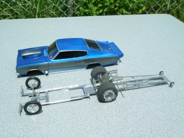 slot car drag chassis