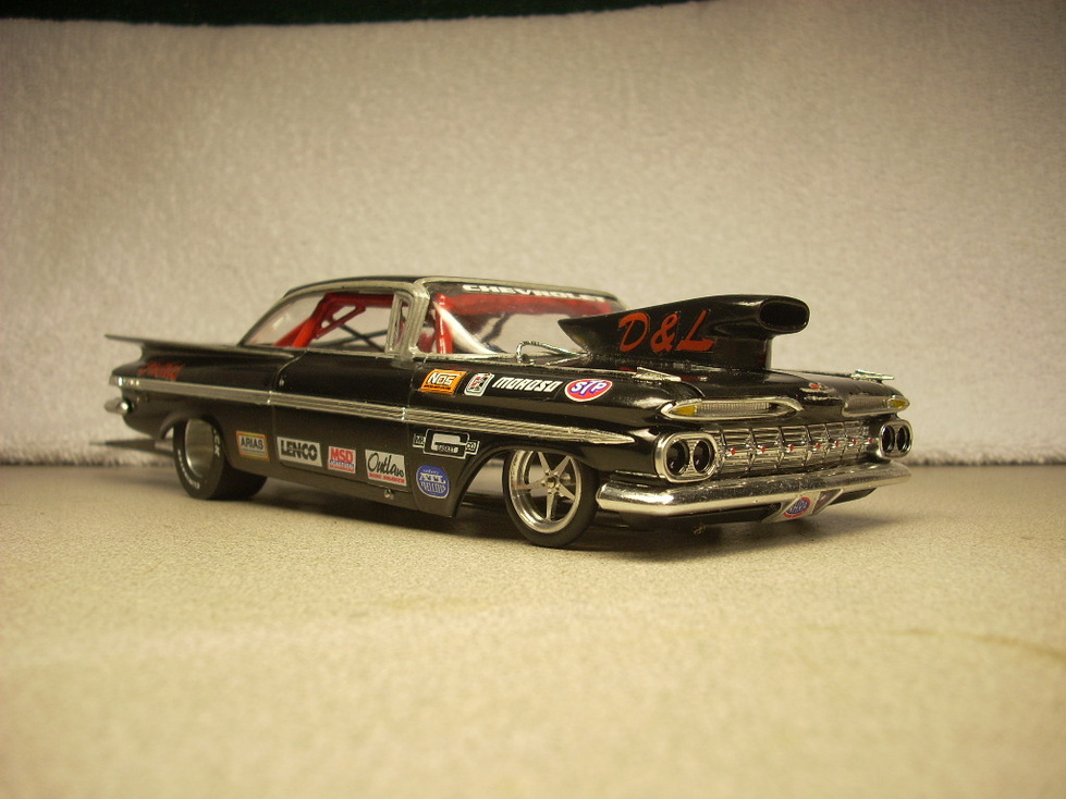 custom built drag slot cars