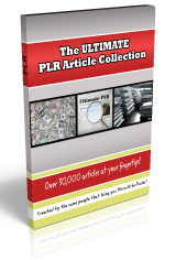 Ultimate PLR Article Collection