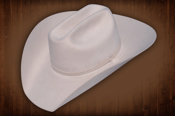 Bone Cattleman Cowboy Hat