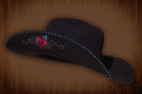 Custom Black Western Cowboy Hat