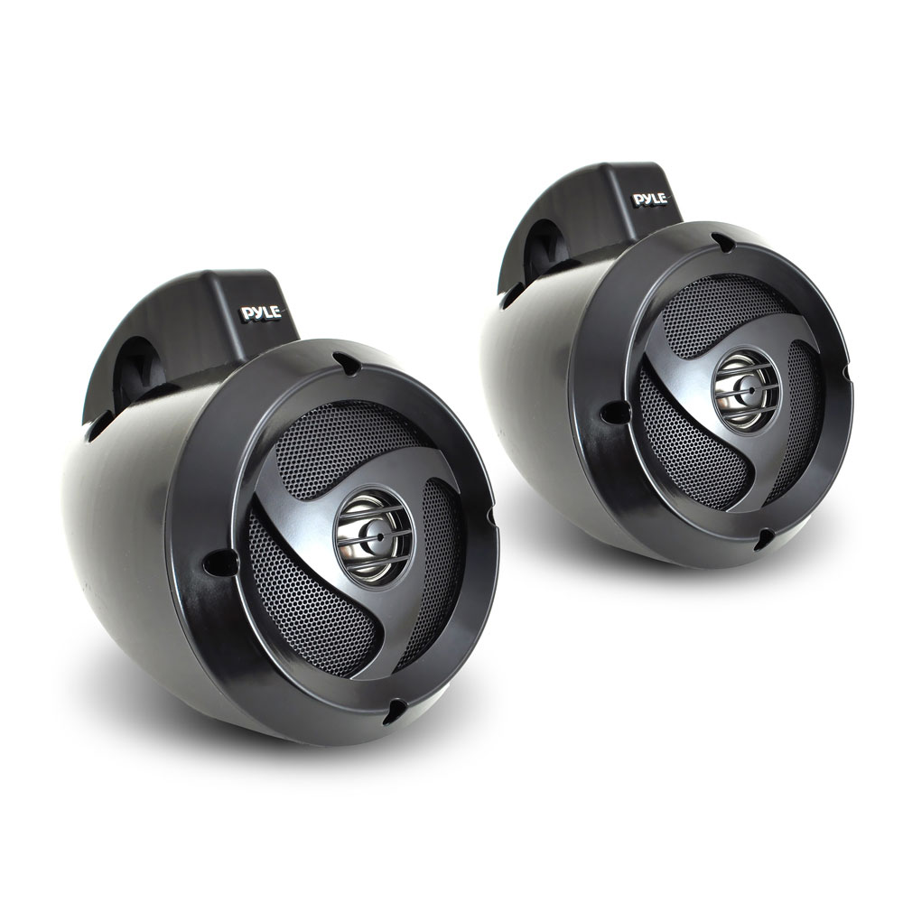 Motorcycle speaker front view