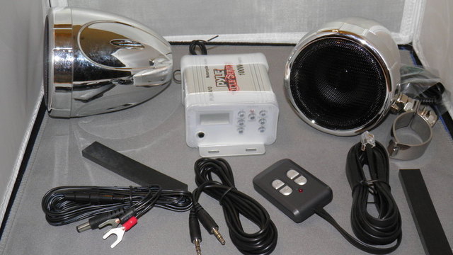 Motorcycle Stereo Systems with Fm Radio