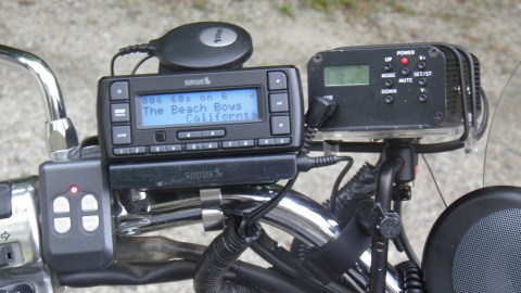 motorcycle music system