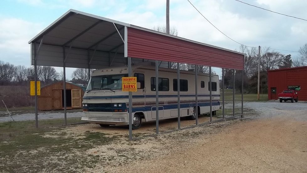 RV Carport Metal RV Carports RV Carport Kits