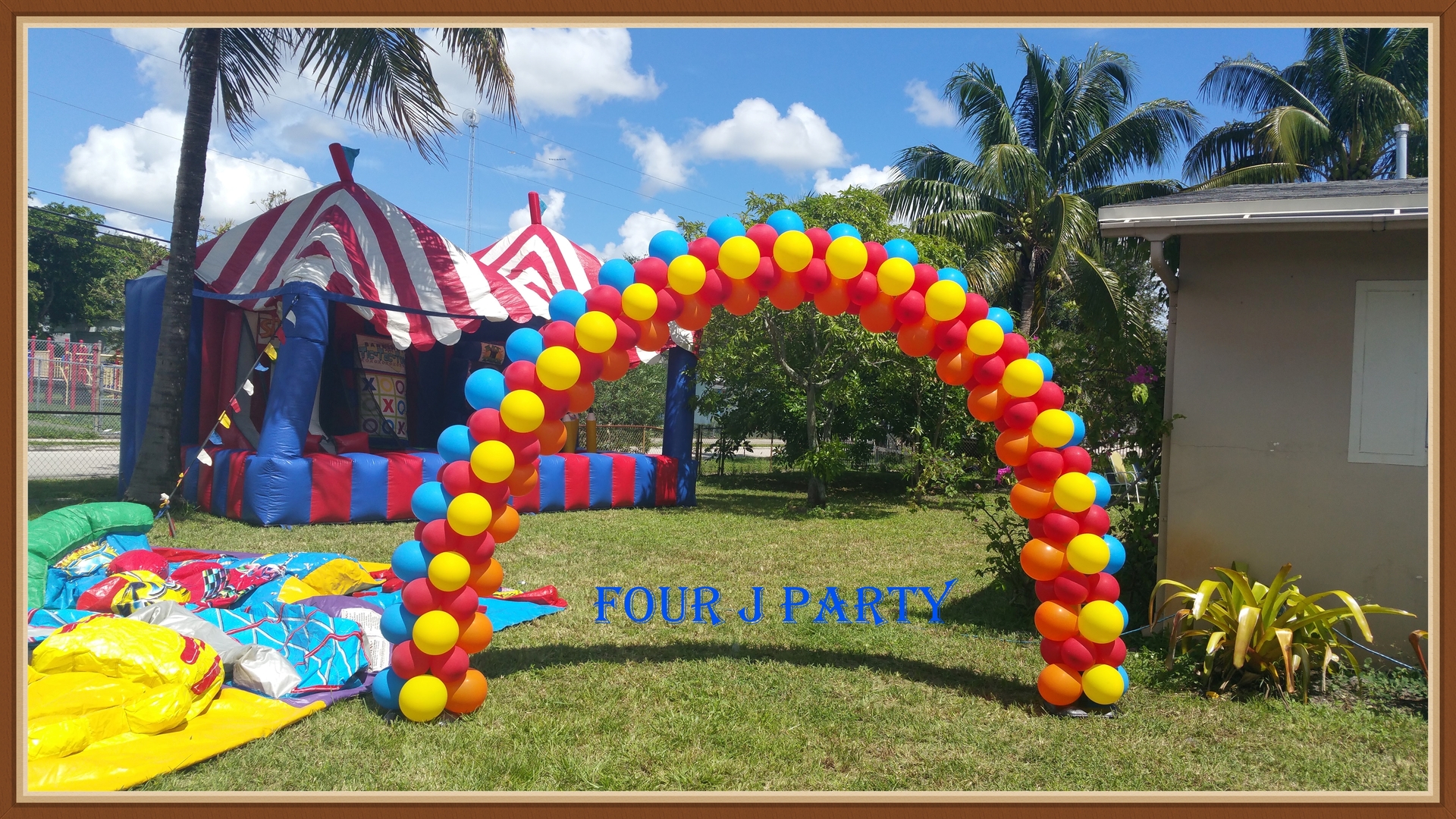 Circus Arch Balloons Decorations