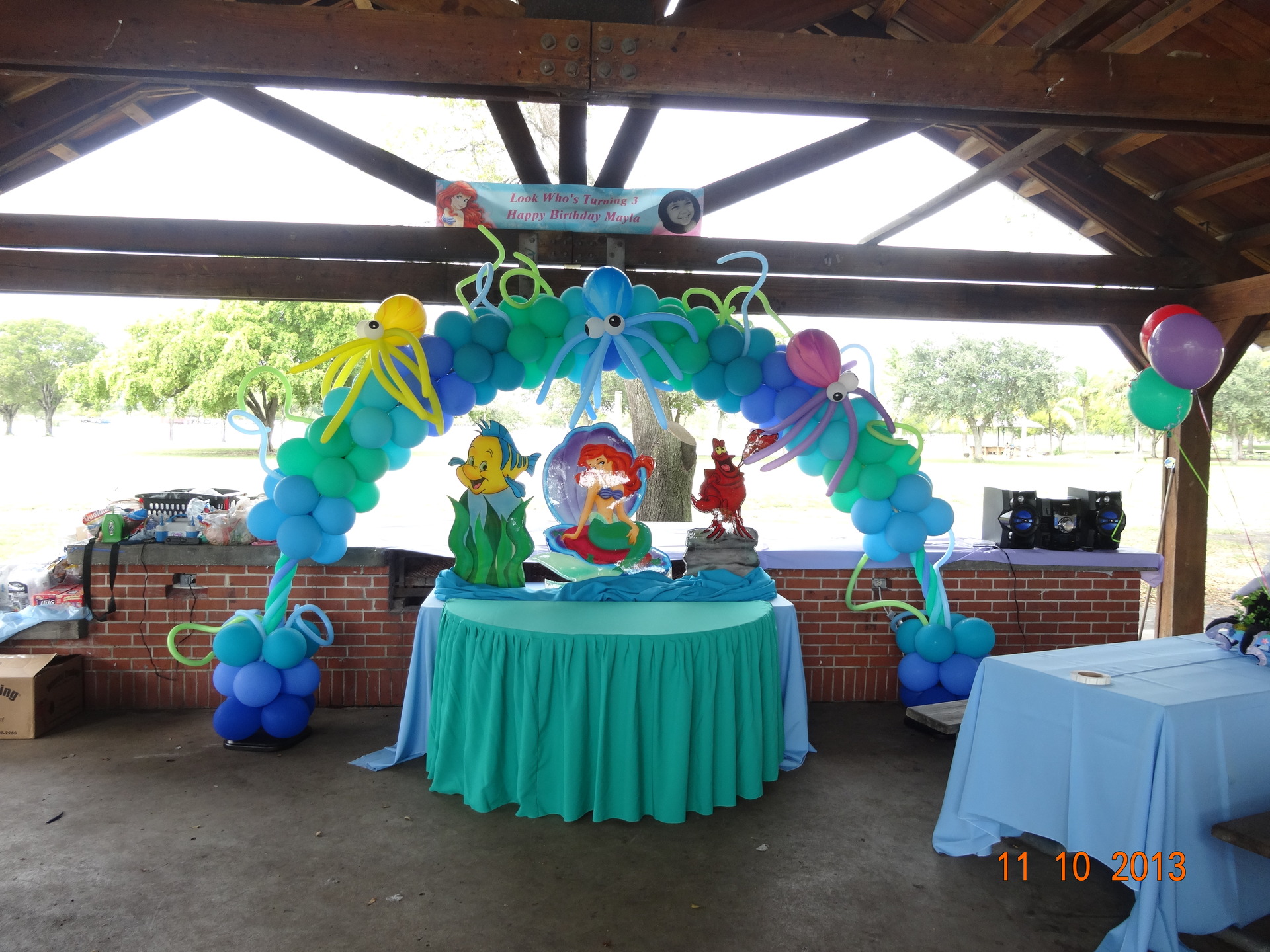  Party  Rental  Little Mermaid Ariel Decoration